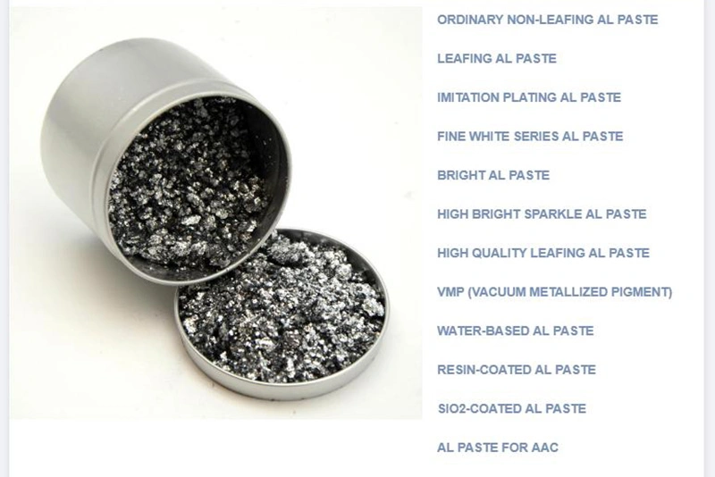 Fine Particle Size Aluminum Paste Fine White Effect Industrial Coating for Car Paint