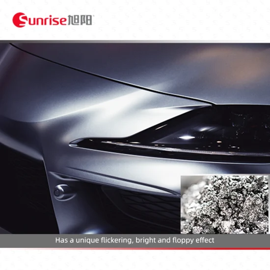 Heiße Verkäufe, nicht blätterndes Aluminiumpastenpigment mit glatter Oberfläche für Autoreparaturlackbeschichtungen